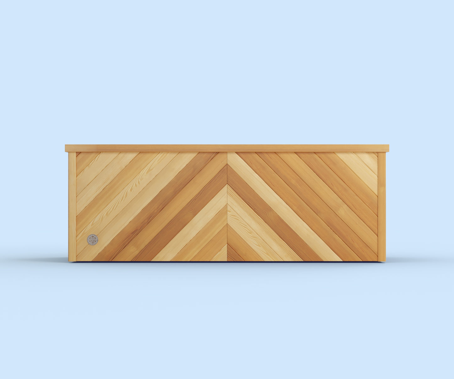Ice Bath - Brass Monkey - Residential - Herringbone Natural Cedar