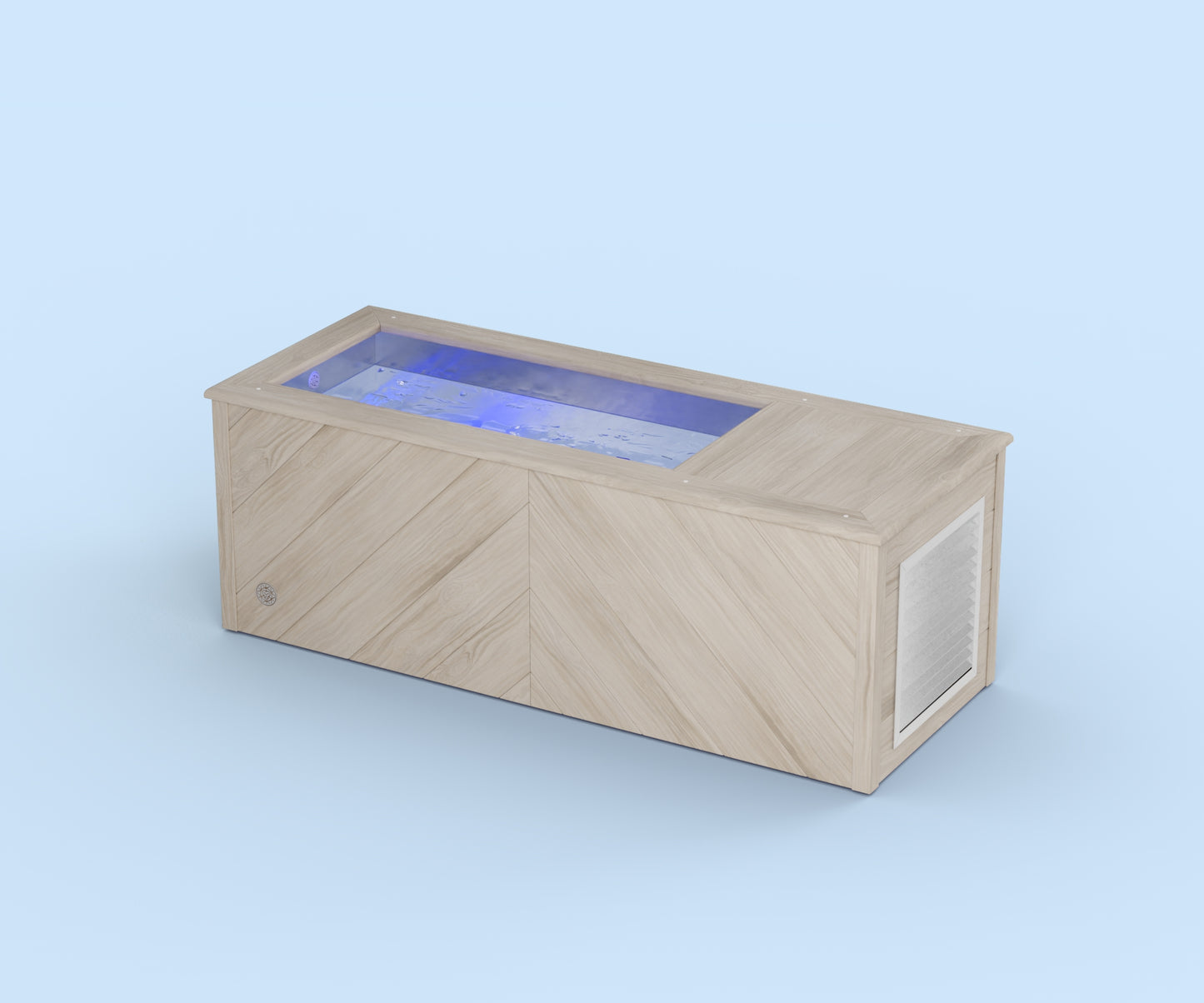 Ice Bath - Brass Monkey - Residential - Herringbone Limed Oak
