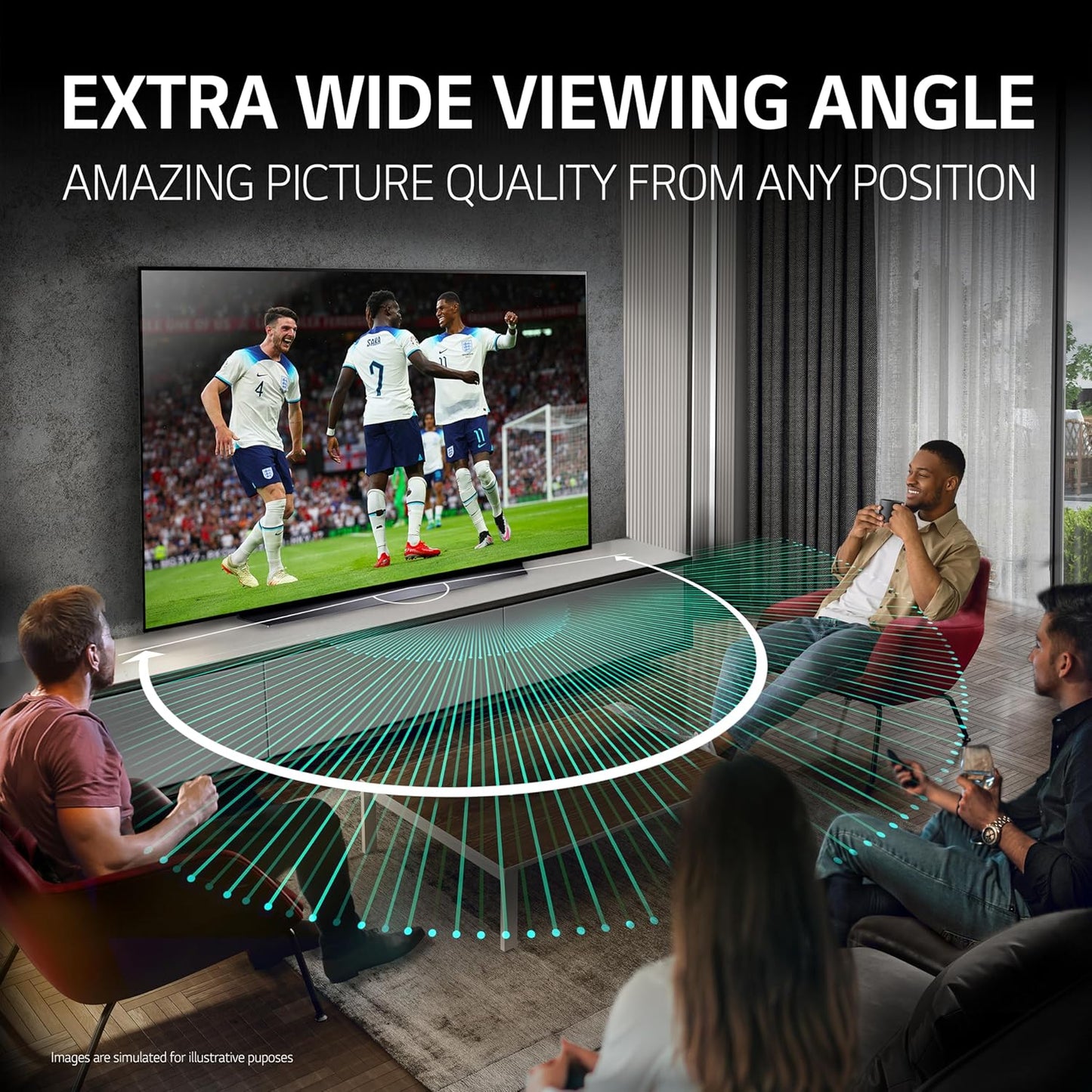 LG evo OLED83C44LA 83-Inch 4K UHD Smart TV