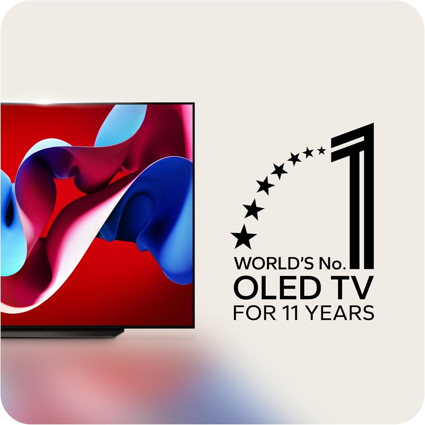 LG evo OLED83C44LA 83-Inch 4K UHD Smart TV