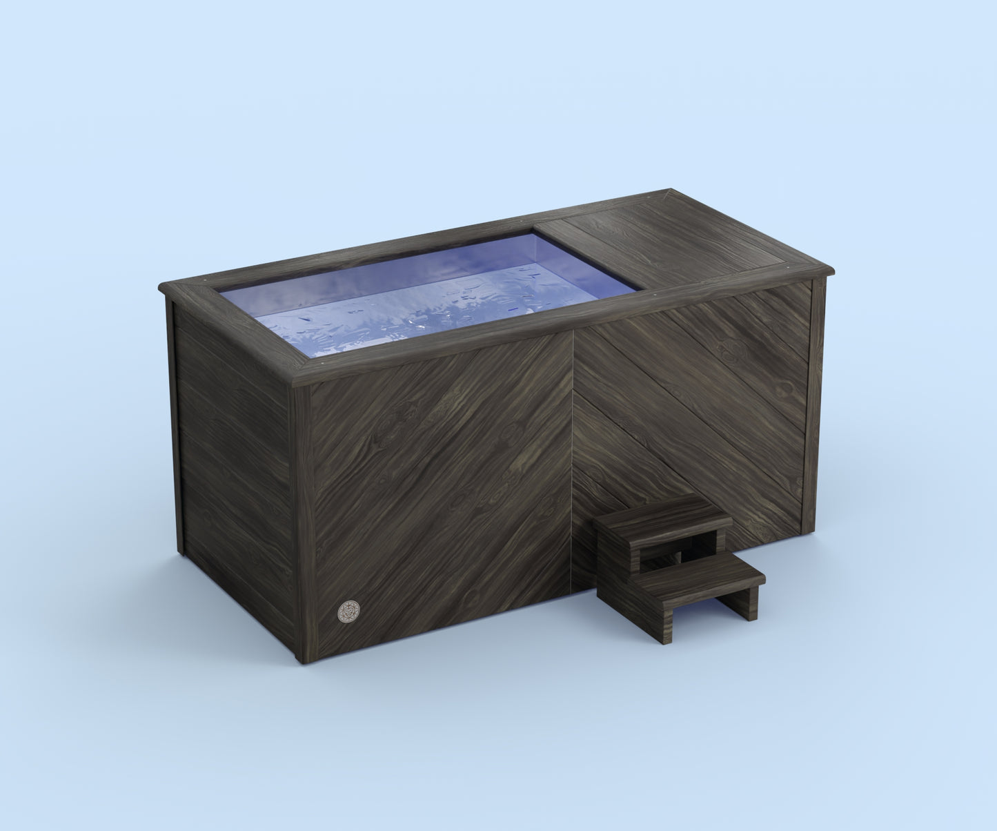 Ice Bath - Brass Monkey - Residential - Herringbone Antique Oak