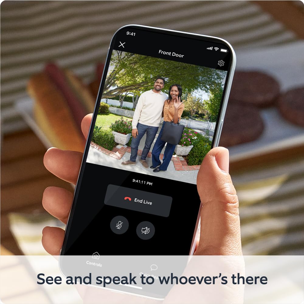 Ring Video Doorbell - Rechargeable Battery (2024 release)