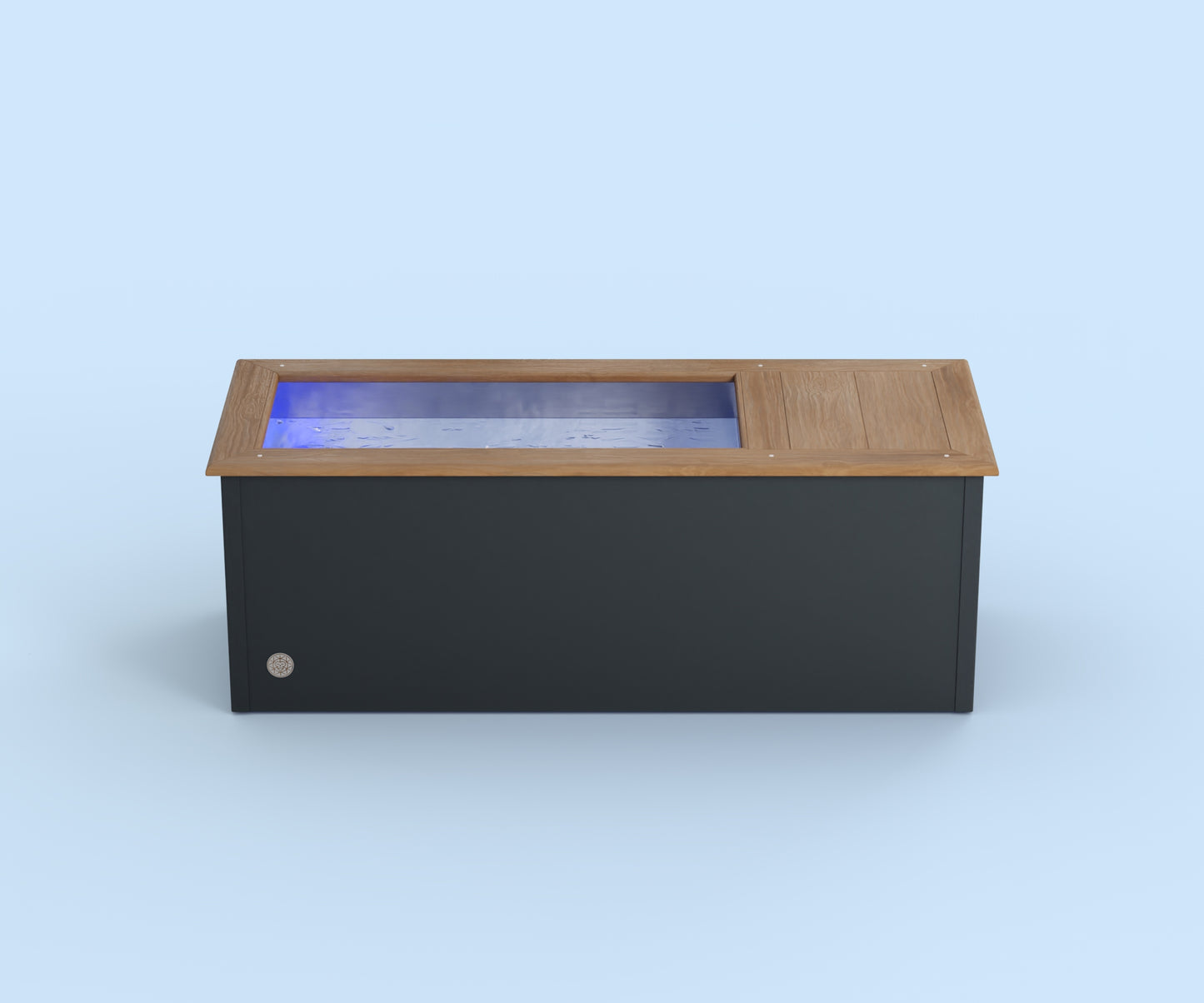 Ice Bath - Brass Monkey - Residential - Coppered Oak with Anthracite Grey