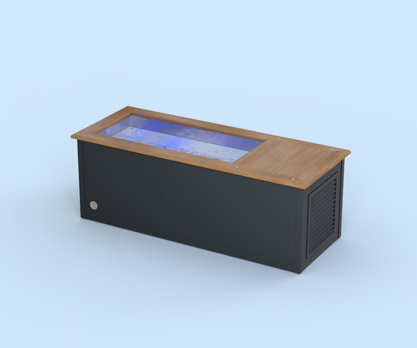 Ice Bath - Brass Monkey - Residential - Coppered Oak with Anthracite Grey