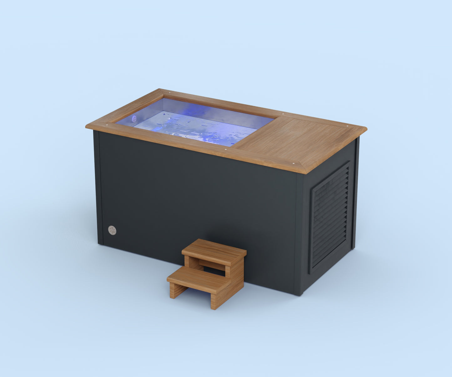 Ice Bath - Brass Monkey - Residential - Coppered Oak with Anthracite Grey