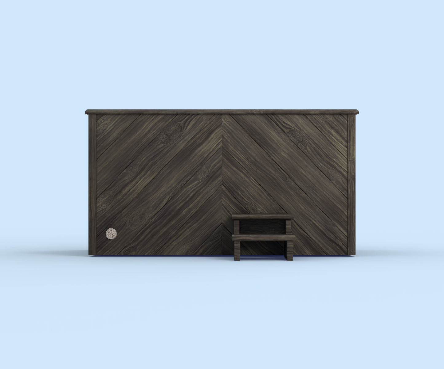 Ice Bath - Brass Monkey - Residential - Herringbone Antique Oak