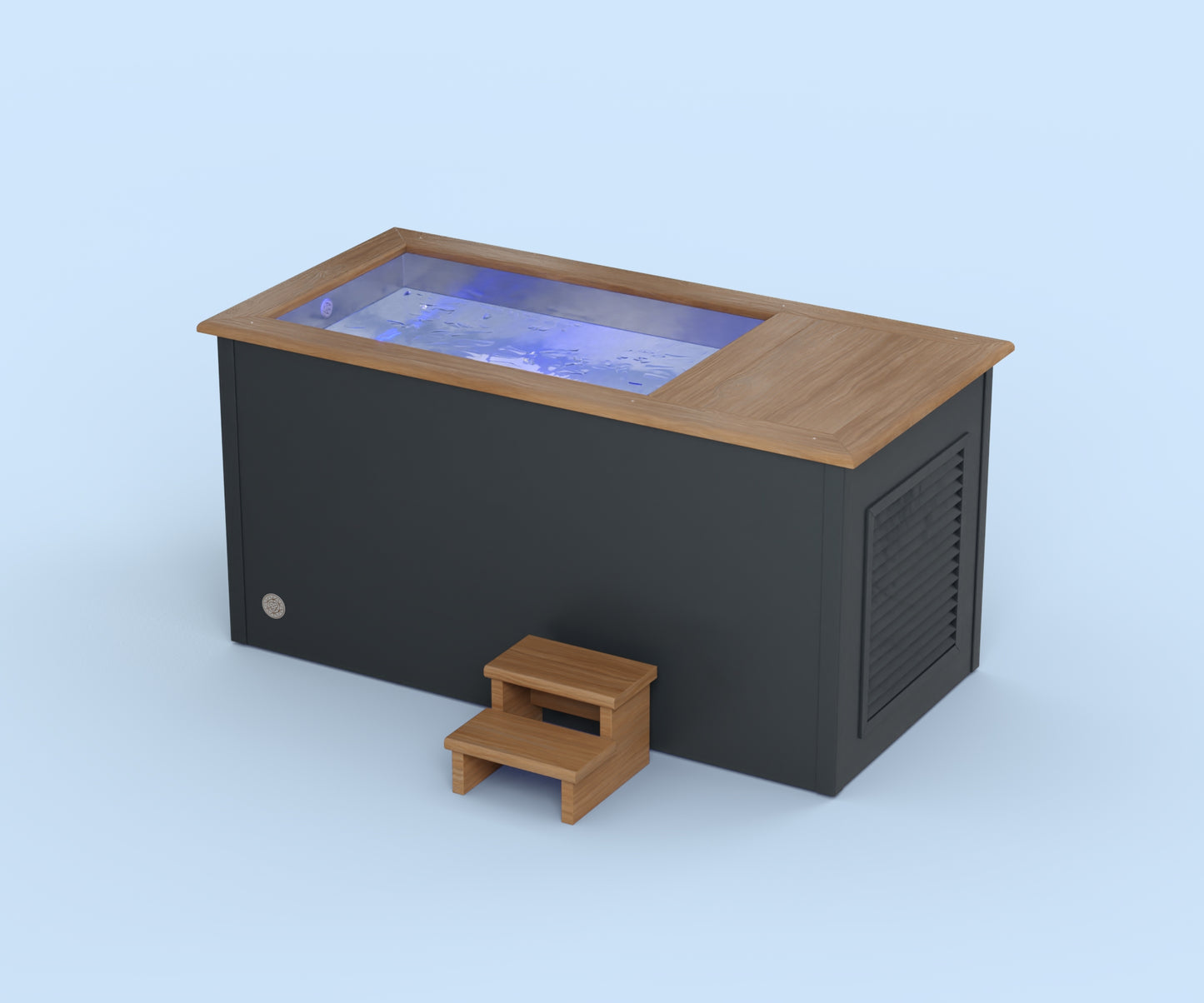 Ice Bath - Brass Monkey - Residential - Coppered Oak with Anthracite Grey